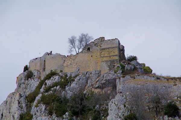 Le chteau cathare de Roquefixade