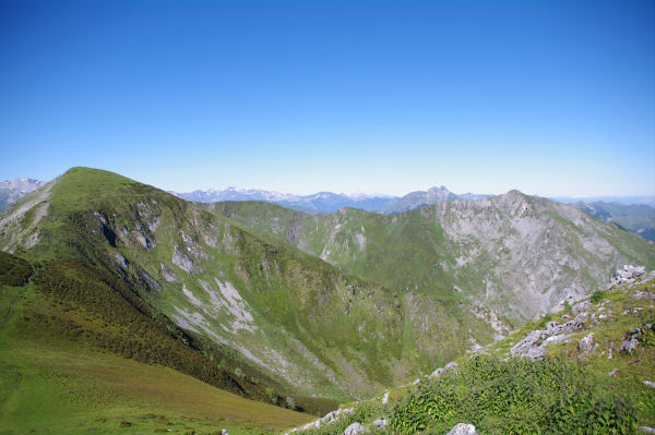 La crte entre le Soum de Granquet et le Pic de l_Estibte