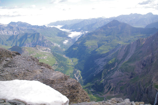 La valle de Gavarnie depuis la Tour du Marbor